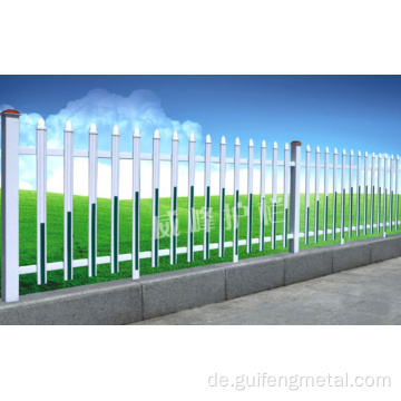 Community Green Belt Facility PVC -Zaun -Leitplanke
